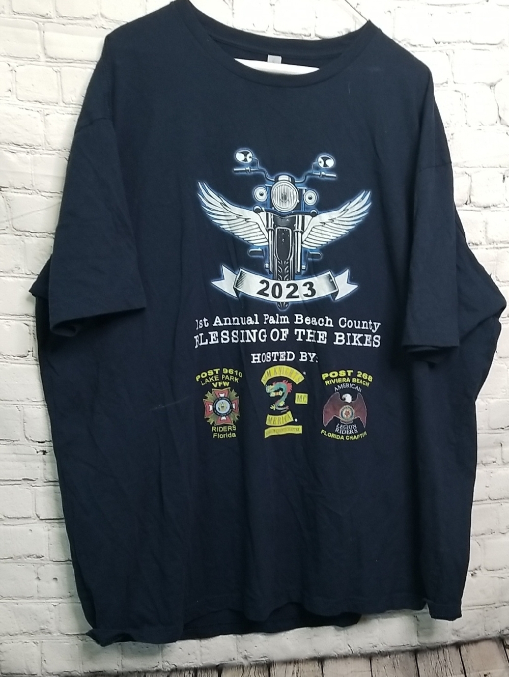 Next Level Mens Biker Tee Shirt 3XLarge